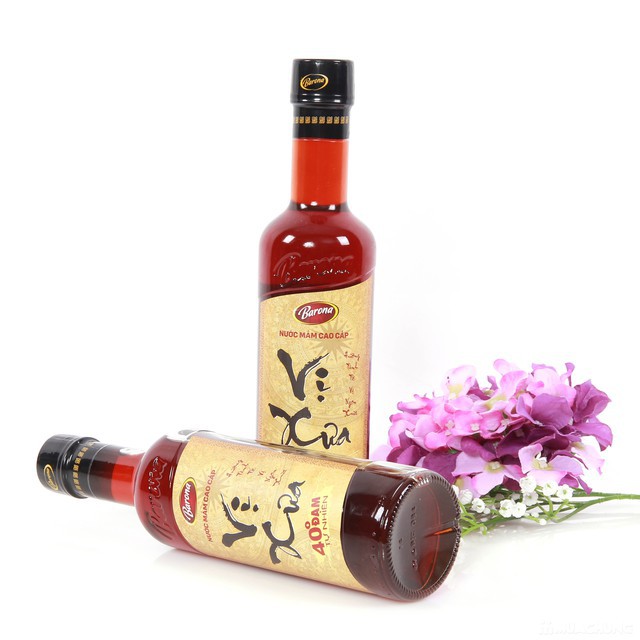 Nước mắm cao cấp Vị Xưa 40 độ đạm (500ml), 1 thùng 6 chai