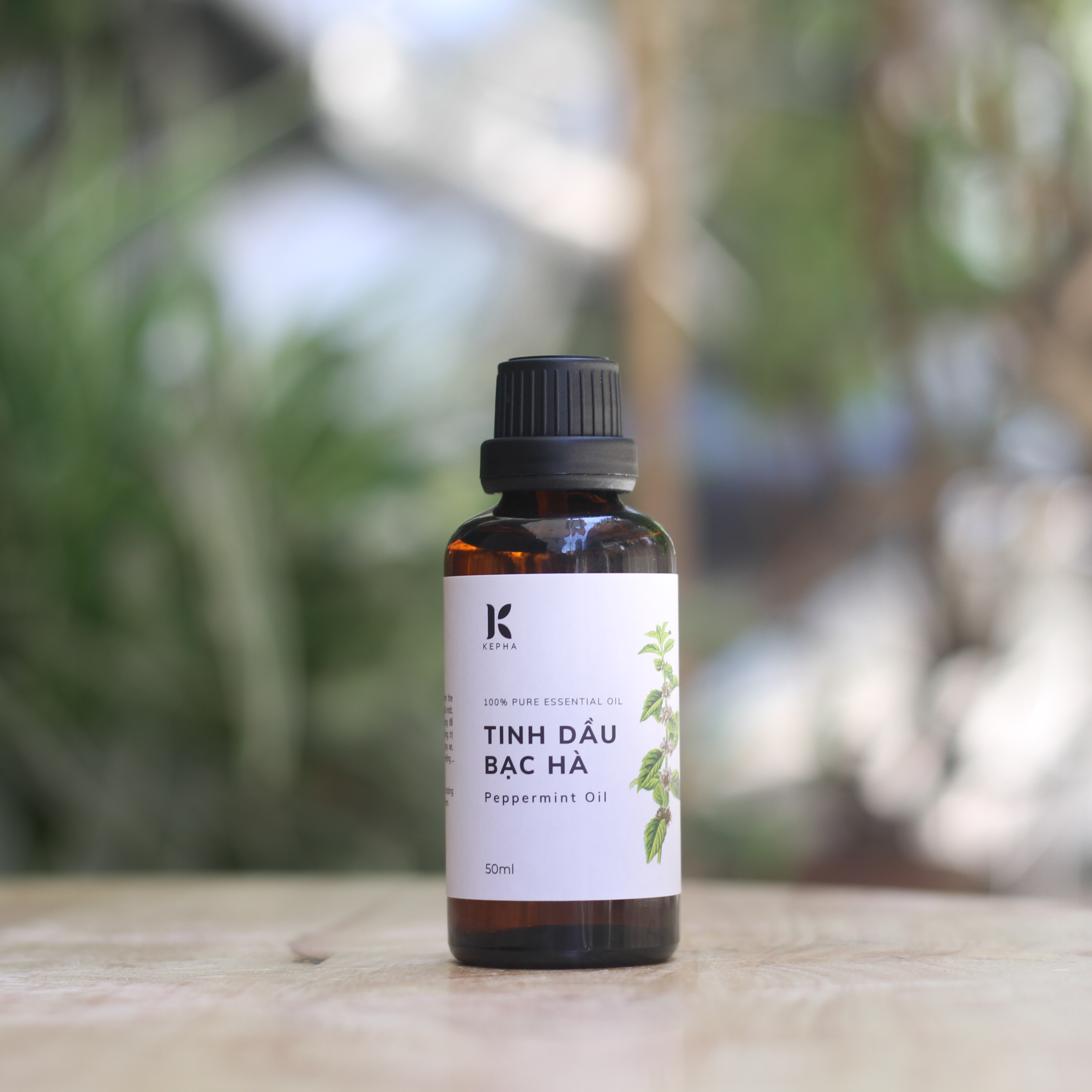 Tinh dầu Bạc Hà Peppermint Kepha 50ml - Nhập khẩu trực tiếp Ấn Độ - Đuổi chuột hiệu quả