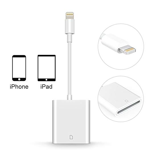 Cáp Apple chuyển đổi Lightning sang SD Card Camera Reader