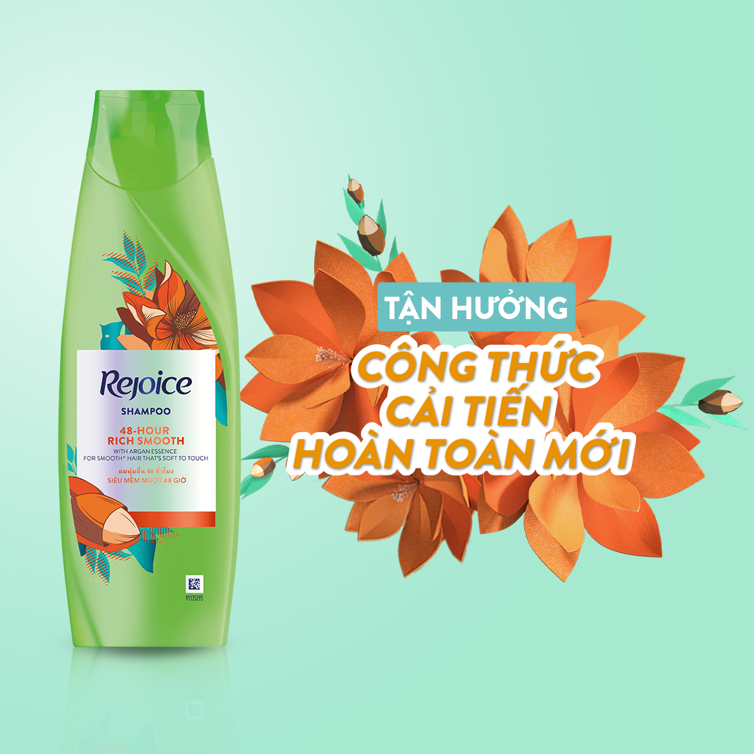 Dầu Gội Rejoice Sạch Gàu 3 Trong 1 Chai 1800ML