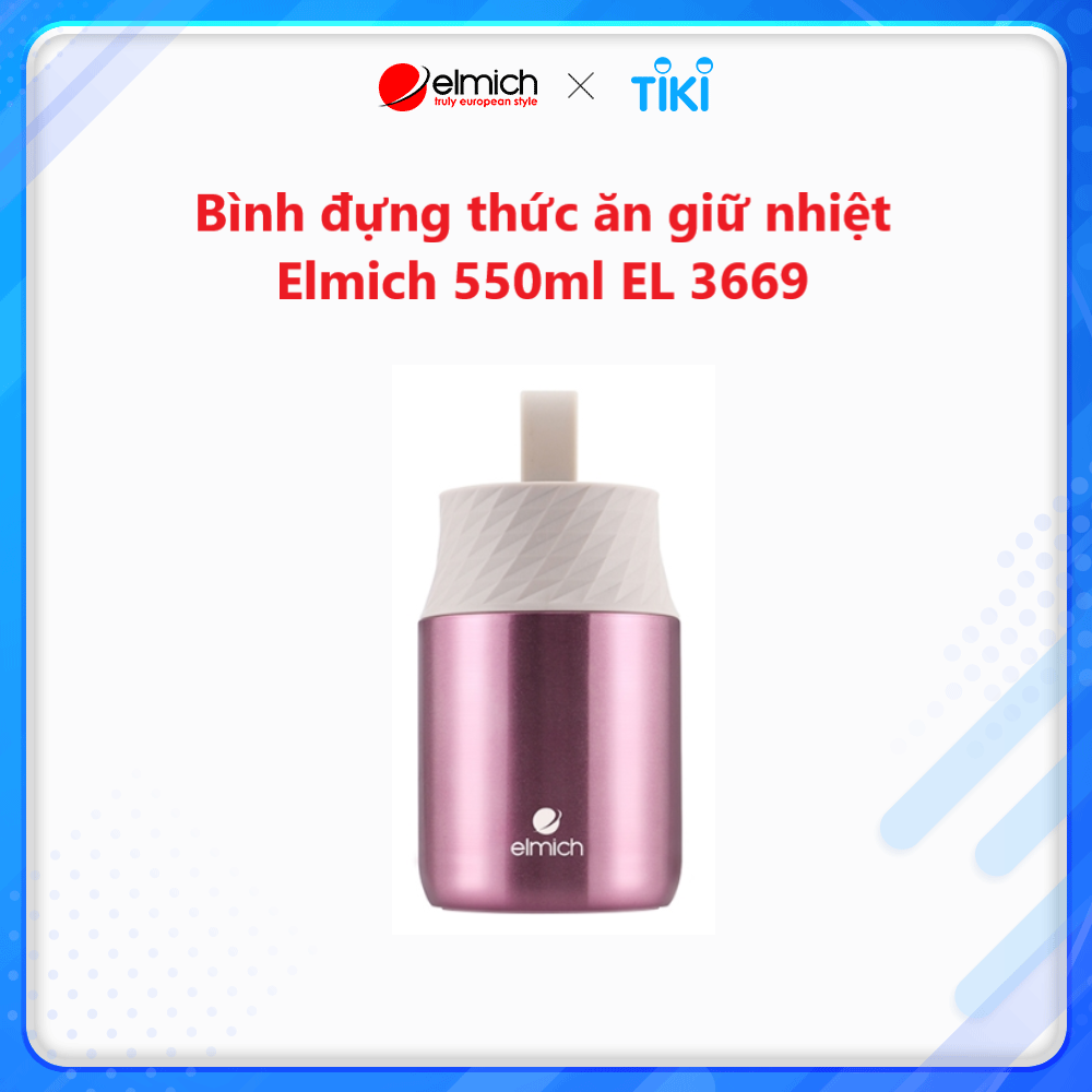 Hình ảnh Bình đựng thức ăn giữ nhiệt ELMICH 550ml EL3669