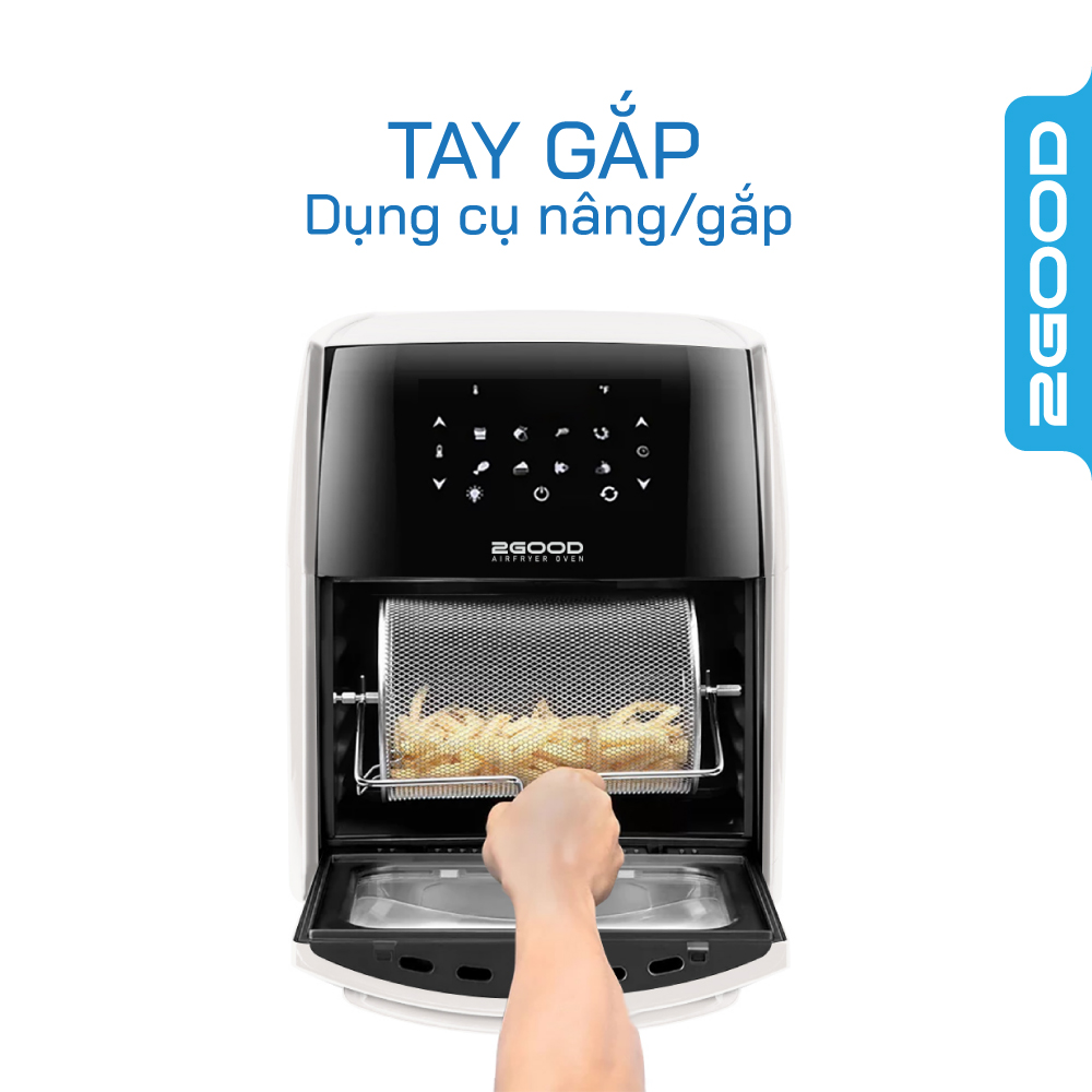 Nồi Chiên Không Dầu 2GOOD Vortex S-15 Air Fryer Oven (12 Lít) - Hàng Chính Hãng