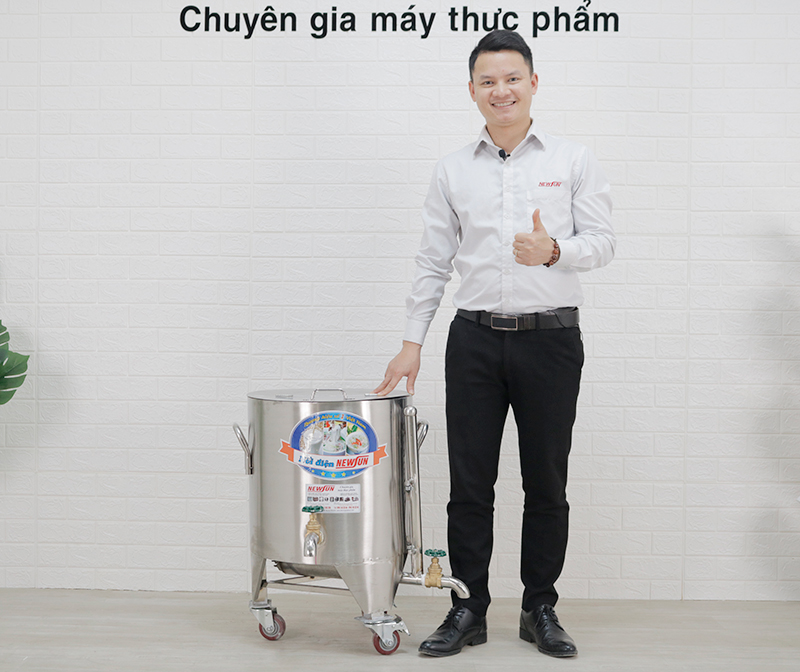 Nồi Nấu Cháo Công Nghiệp 80L