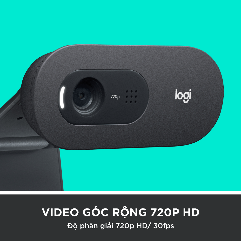 Webcam Logitech C505 720p HD 30FPS - Hàng chính hãng