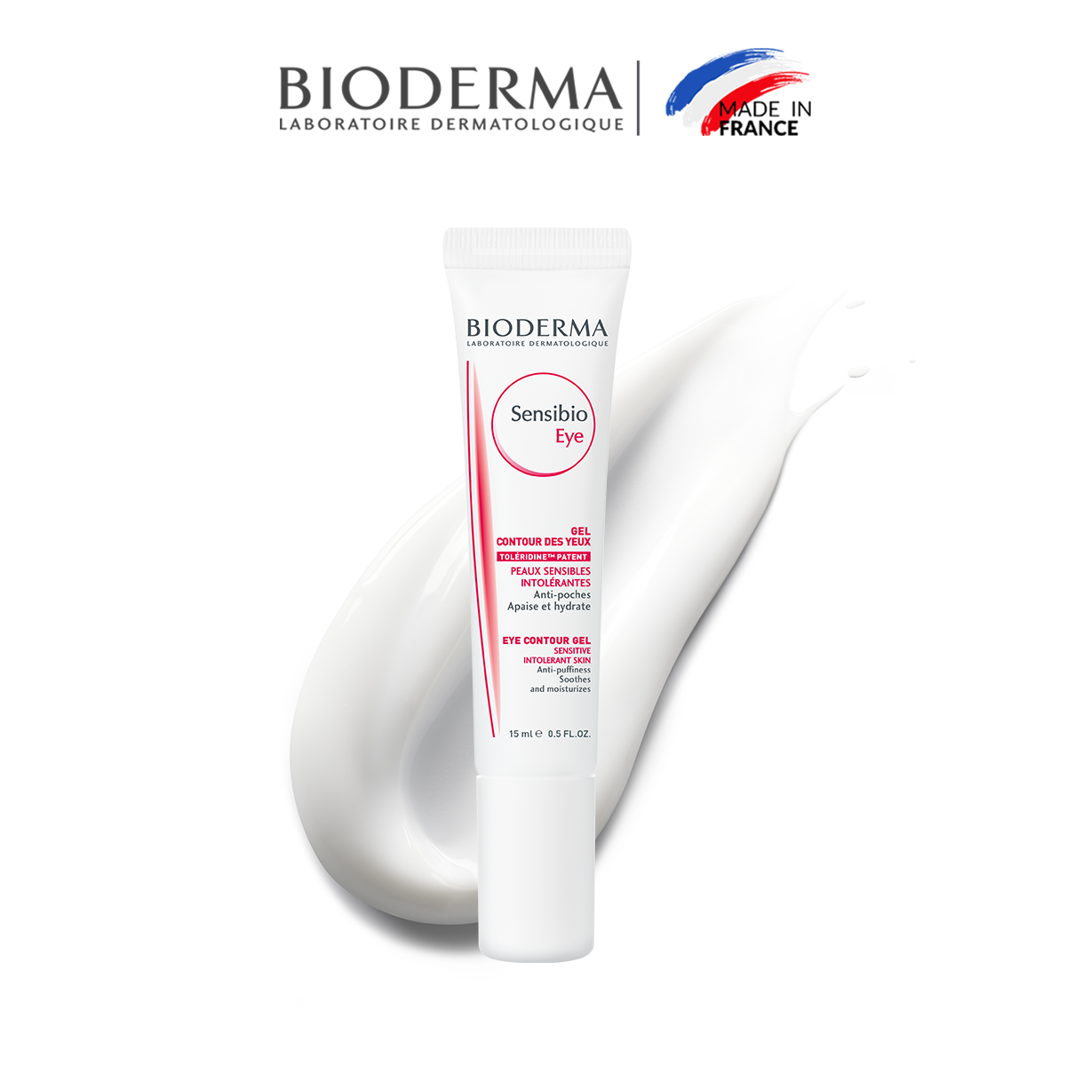 Kem Dưỡng Ẩm Giảm Bọng Mắt Bioderma Sensibio Eye - 15ml