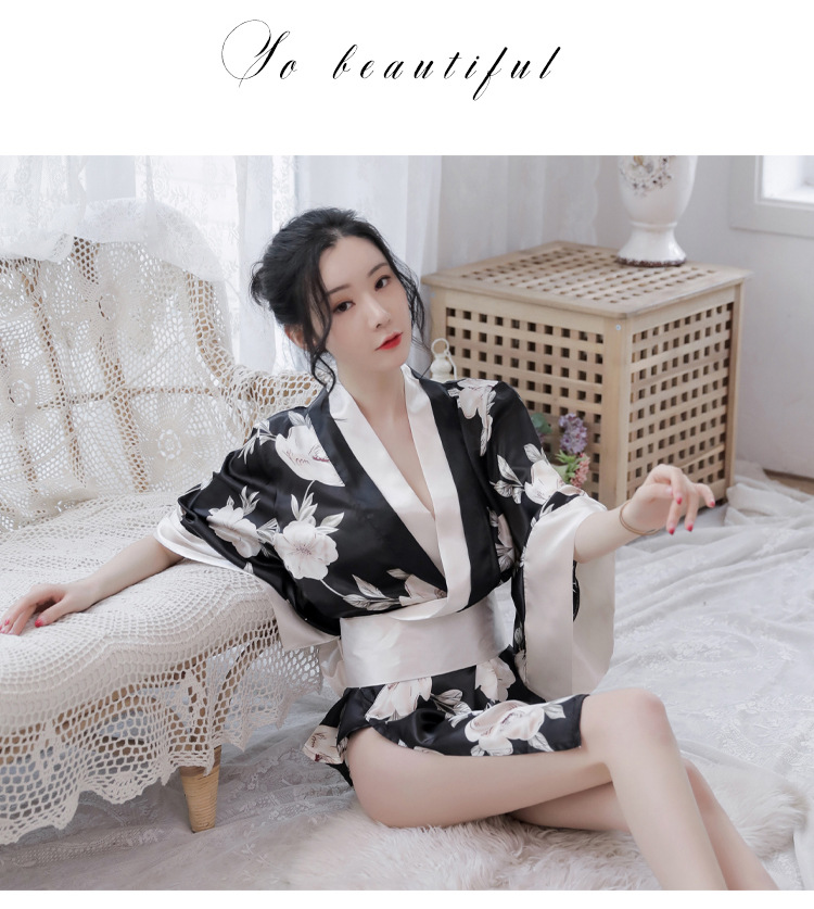 No.18 A046 phong cách nhật bản kimono Bộ đồ ngủ sexy kích thích gợi tình/ Trang phục hóa trang/ Gợi Cảm Cosplay BCS21