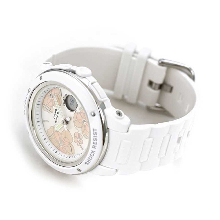 Đồng hồ nữ dây nhựa Casio Baby-G chính hãng BGA-150FL-7ADR