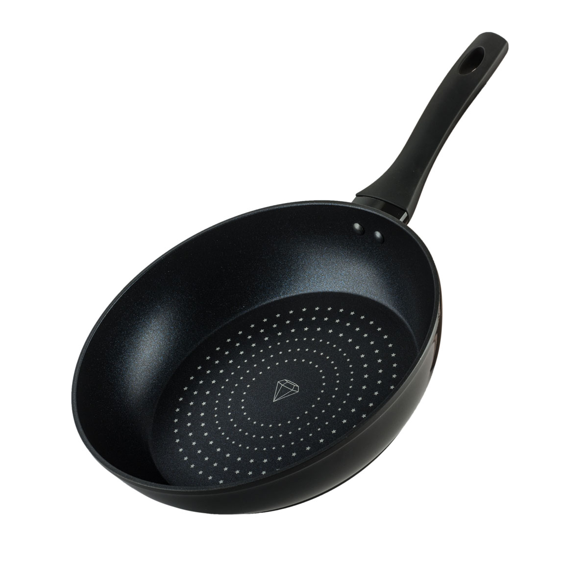 Chảo Sâu Lòng NAG2852 Đáy Từ 5 Lớp Chống Dính Cao Cấp Nagakawa  - Dùng Trên Mọi Loại Bếp - Hàng Chính Hãng
