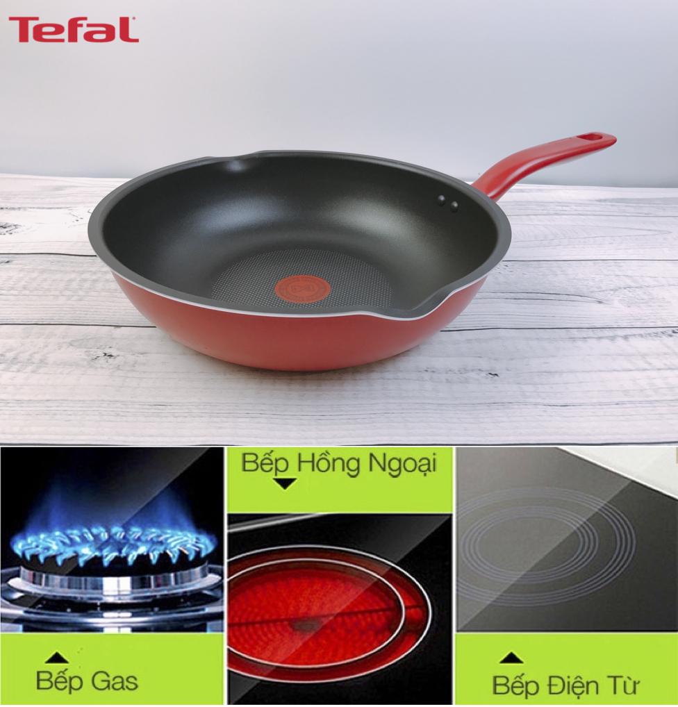 Chảo sâu lòng chống dính đáy từ Tefal So Chef