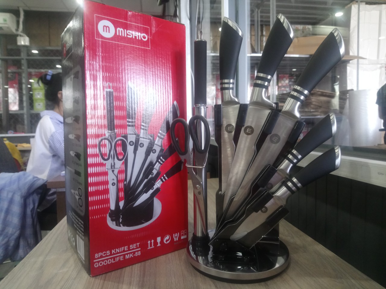 BỘ DAO 8 MÓN MISHIO GOODLIFE MK88