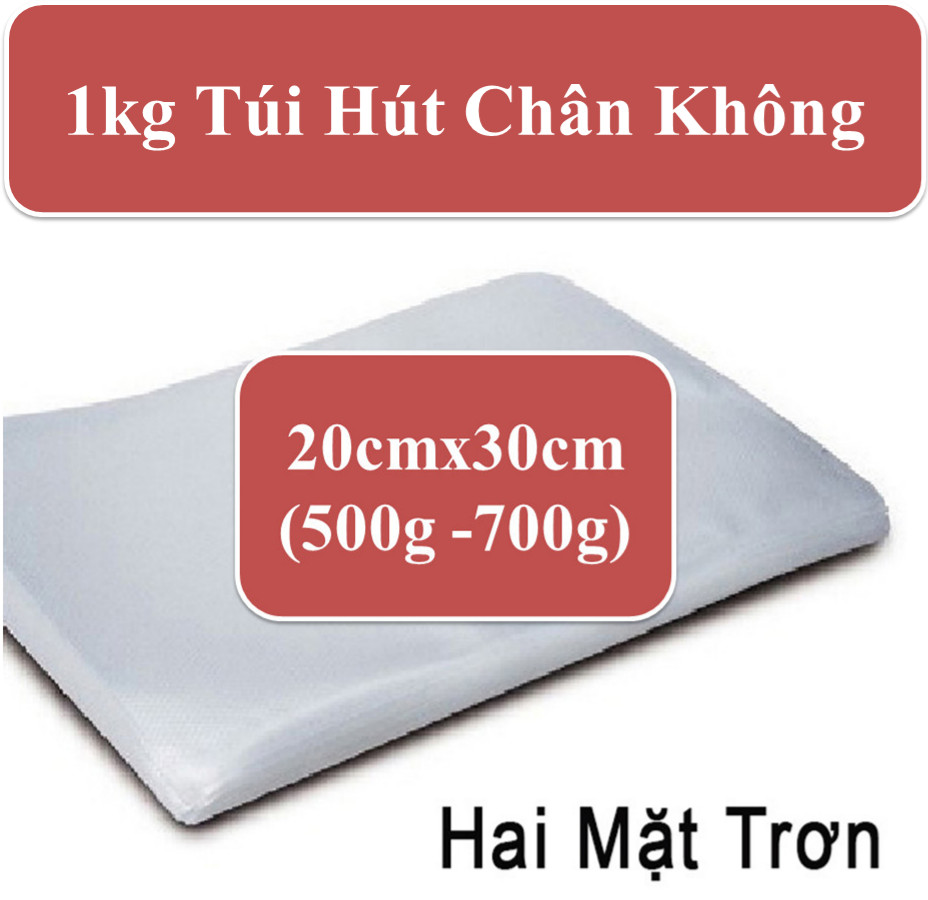 Túi hút chân không PA loại trơn 2 mặt ( 1kg )