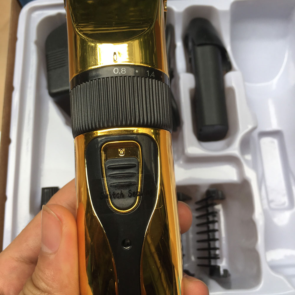TÔNG ĐƠ CẮT TÓC CHUYÊN NGHIỆP HP-5188 KÈM PIN SƠ CUA - Tông Đơ Hớt Tóc Gia Đình Cho Bé Cực Tiện Lợi