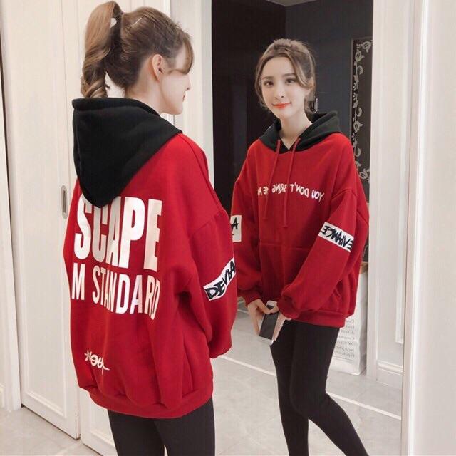 Áo Thời Trang Hoodie Nữ Chất Nỉ Bền Đẹp Bao Ưng