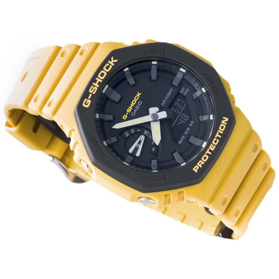 Đồng hồ nam dây nhựa Casio G-Shock chính hãng GA-2110SU-9ADR