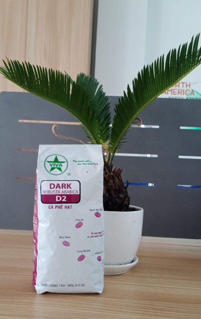 Cà phê Robusta Arabica VIVA Dark 500g