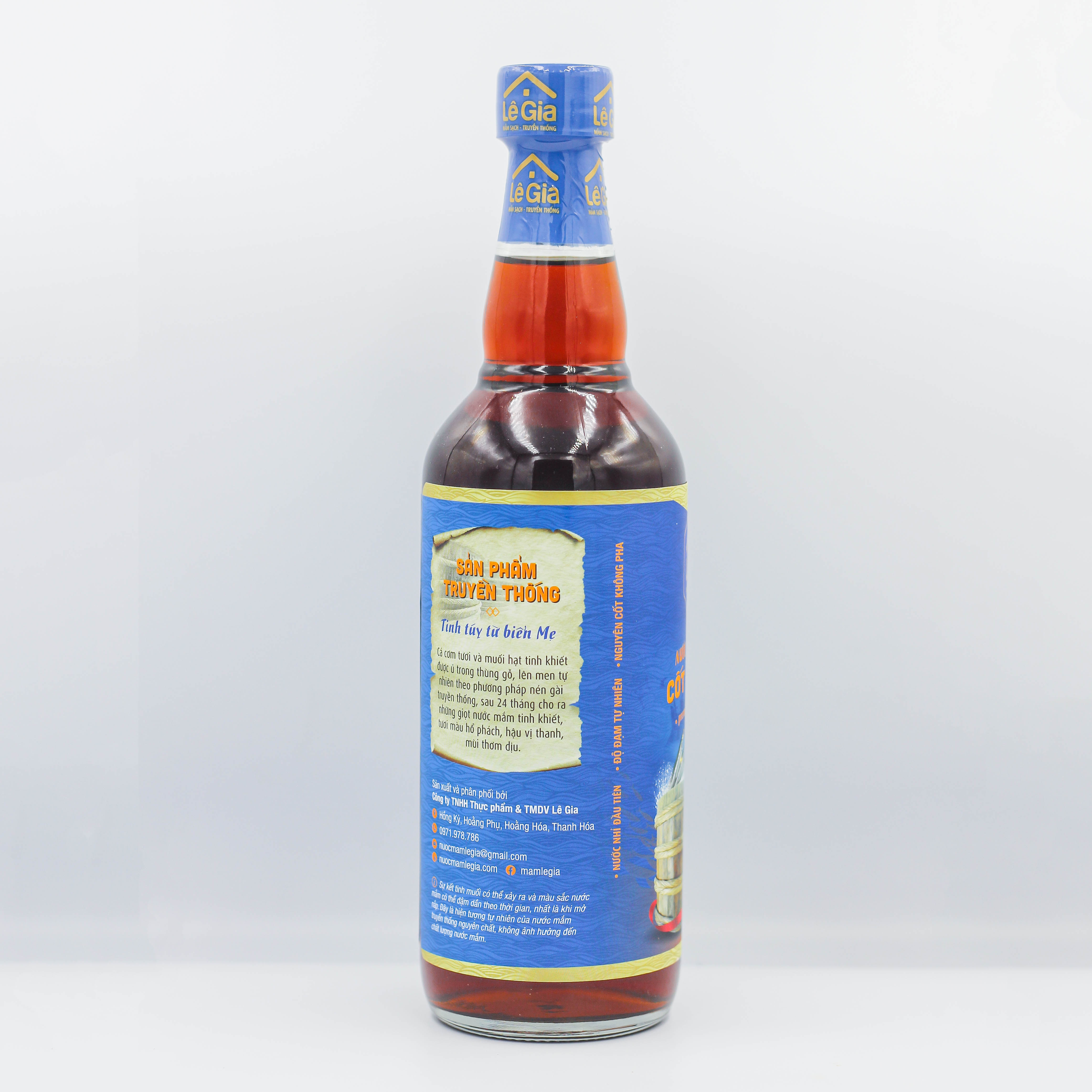 Nước mắm cá cơm Lê Gia đặc biệt 525ml