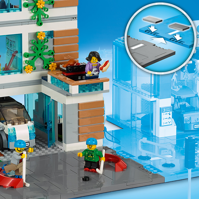 Đồ Chơi LEGO City Nhà Phố 60291