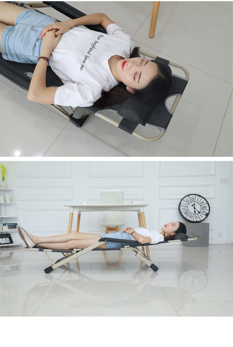 Giường xếp - Giường văn phòng - Giường thư giãn Vải bạt lưới siêu bền