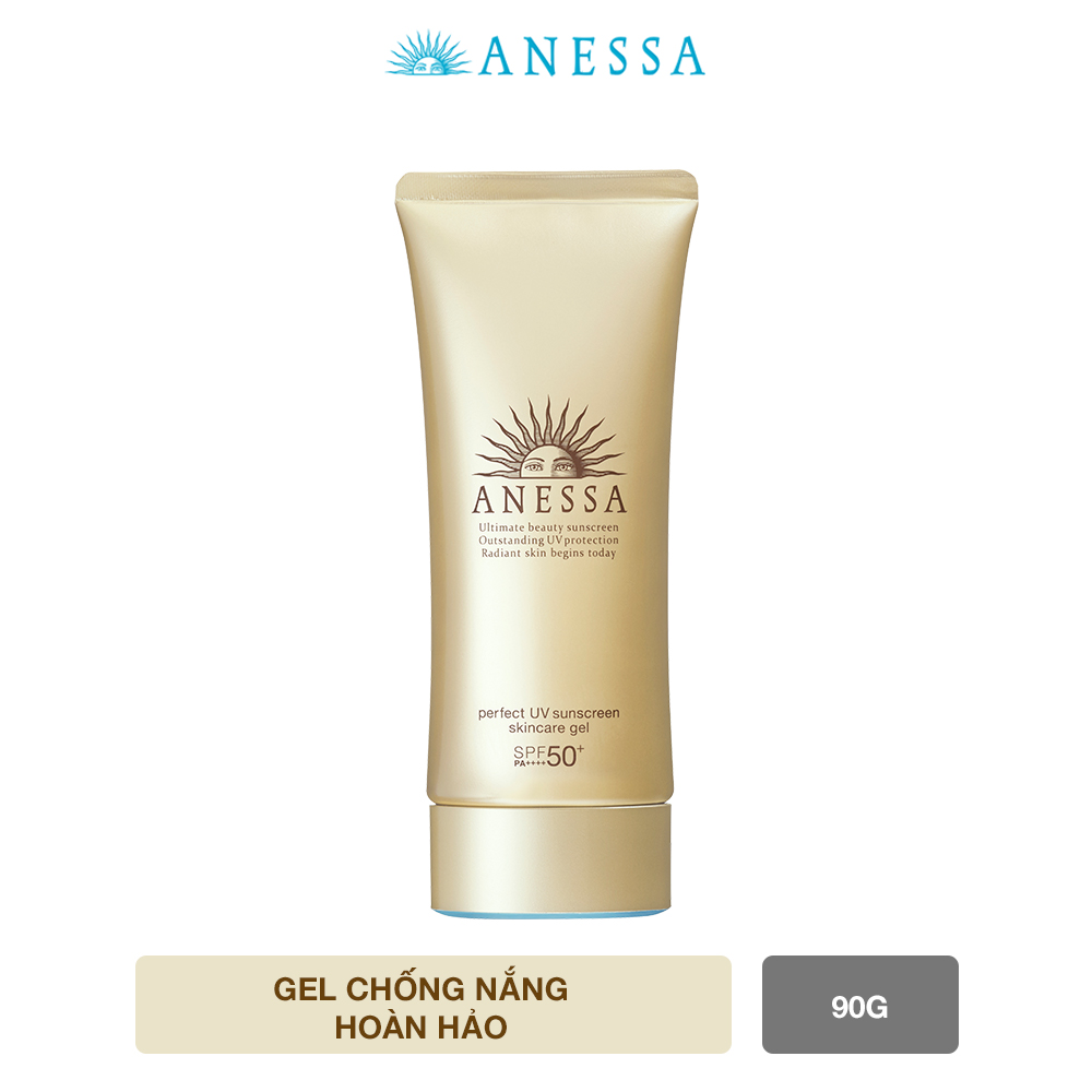 Kem chống nắng dạng gel dưỡng ẩm bảo vệ hoàn hảo Anessa Perfect UV Sunscreen Skincare Gel SPF50+ PA++++ 90g - 3