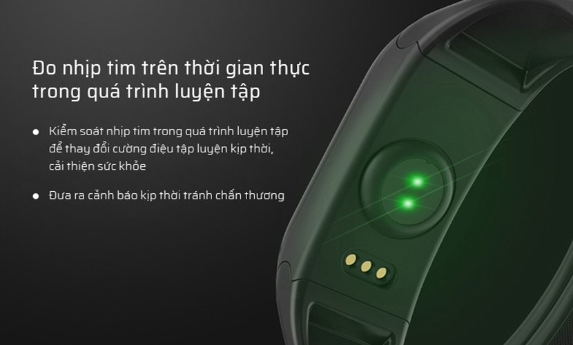 Vòng tay thông minh F1Pro kiểu dáng thể thao, màn hình màu | Hàng nhập khẩu