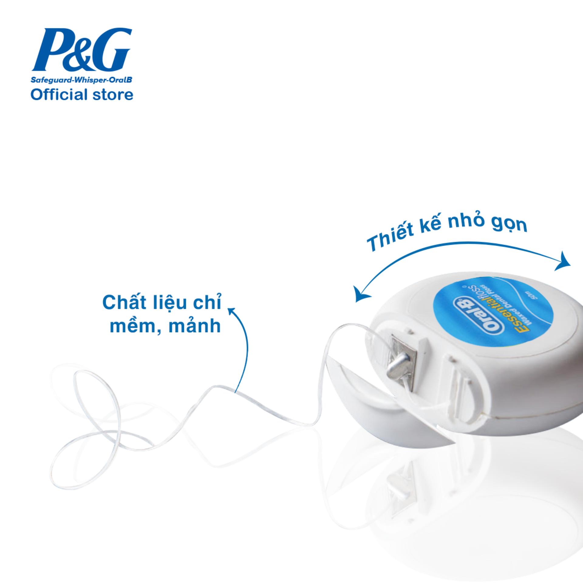 Combo Chăm Sóc Răng Miệng Toàn Diện (Vỉ 3 Bàn Chải Đánh Răng ORAL-B Trà Đen (Mua 2 Tặng 1) + Chỉ Nha Khoa ORAL-B Essential Mint (Hộp 50m))