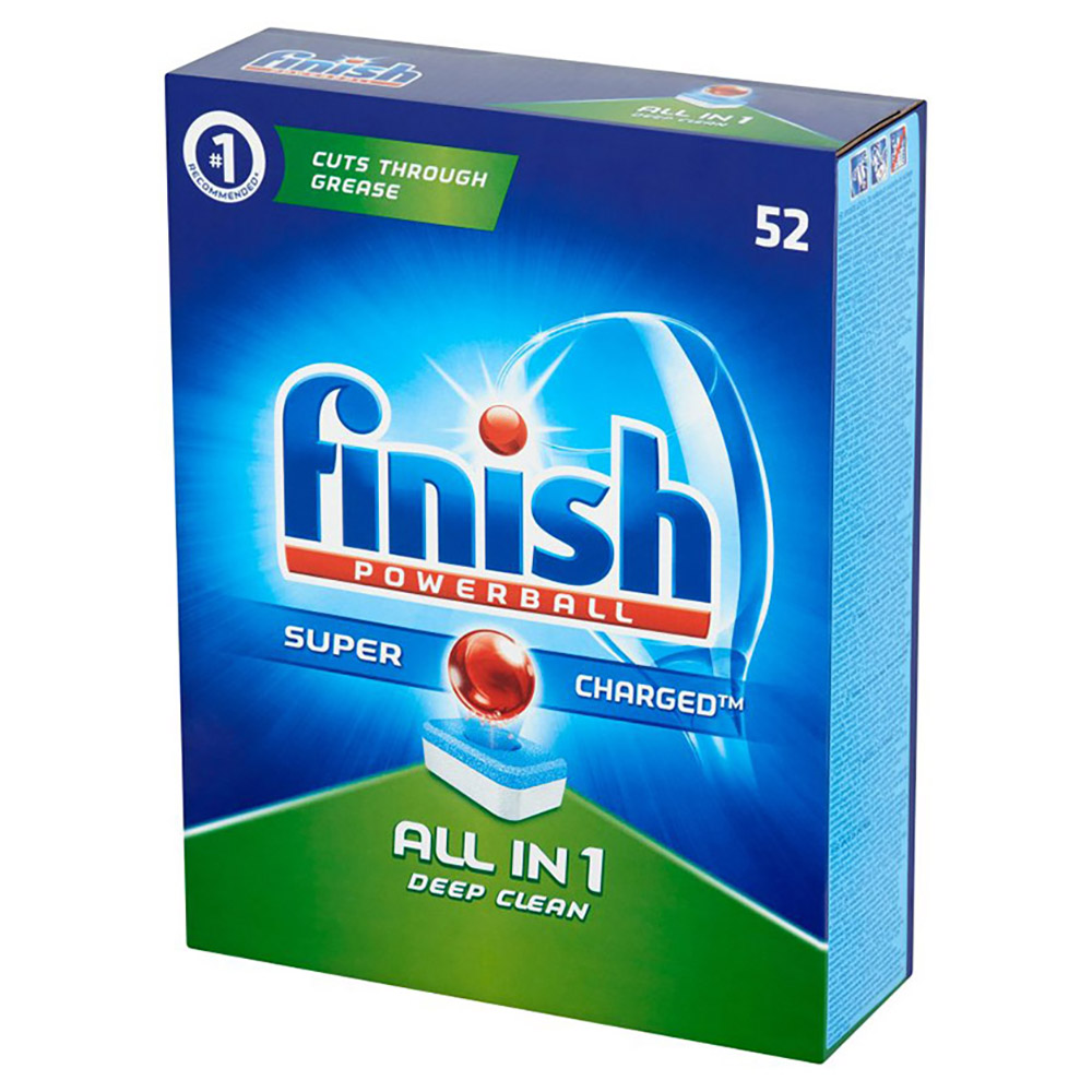 Hộp 52 viên rửa chén Finish All In 1 Dishwasher Tablets QT028268