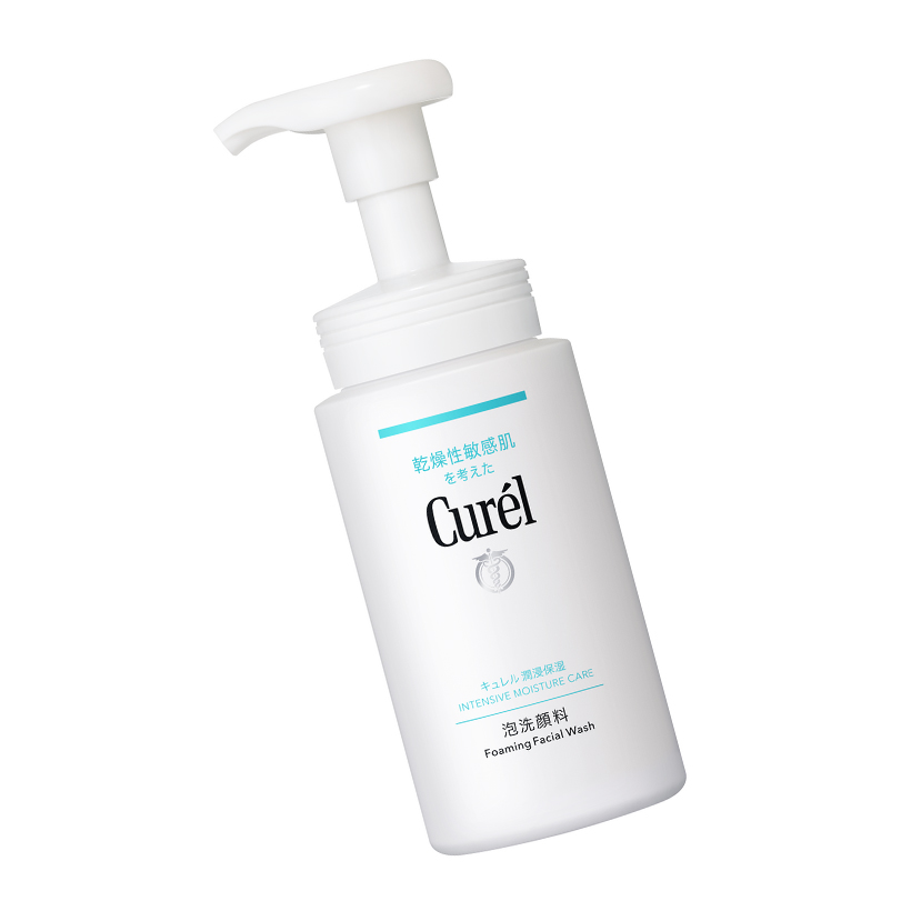 Sữa Rửa Mặt Dạng Bọt Cấp Ẩm Chuyên Sâu Curel Intensive Moisture Care Foaming Wash (150ml)