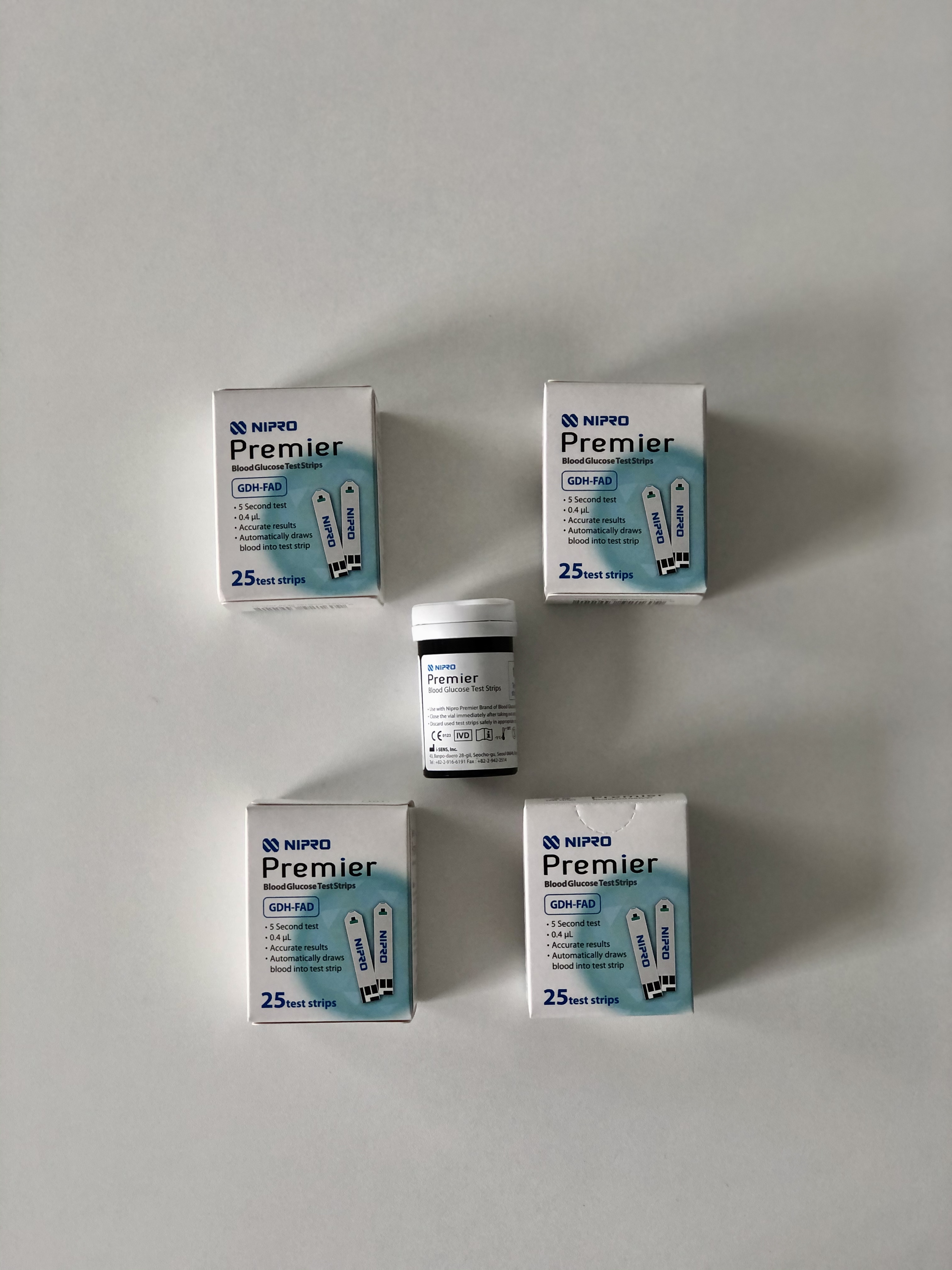Que thử đường huyết Nipro Premier Strips