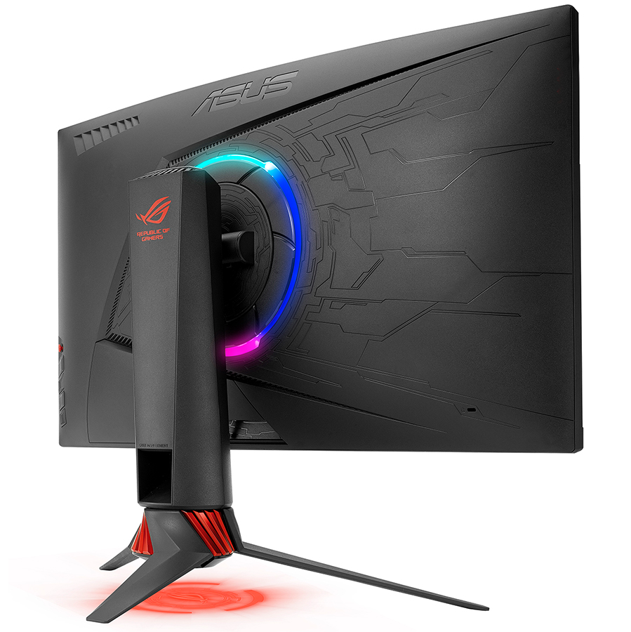 Màn Hình Gaming Cong ASUS ROG Strix XG27VQ 27 inch Full HD (1920 x 1080) 1ms 144Hz Aura RGB FreeSync™ VA- Hàng Chính Hãng