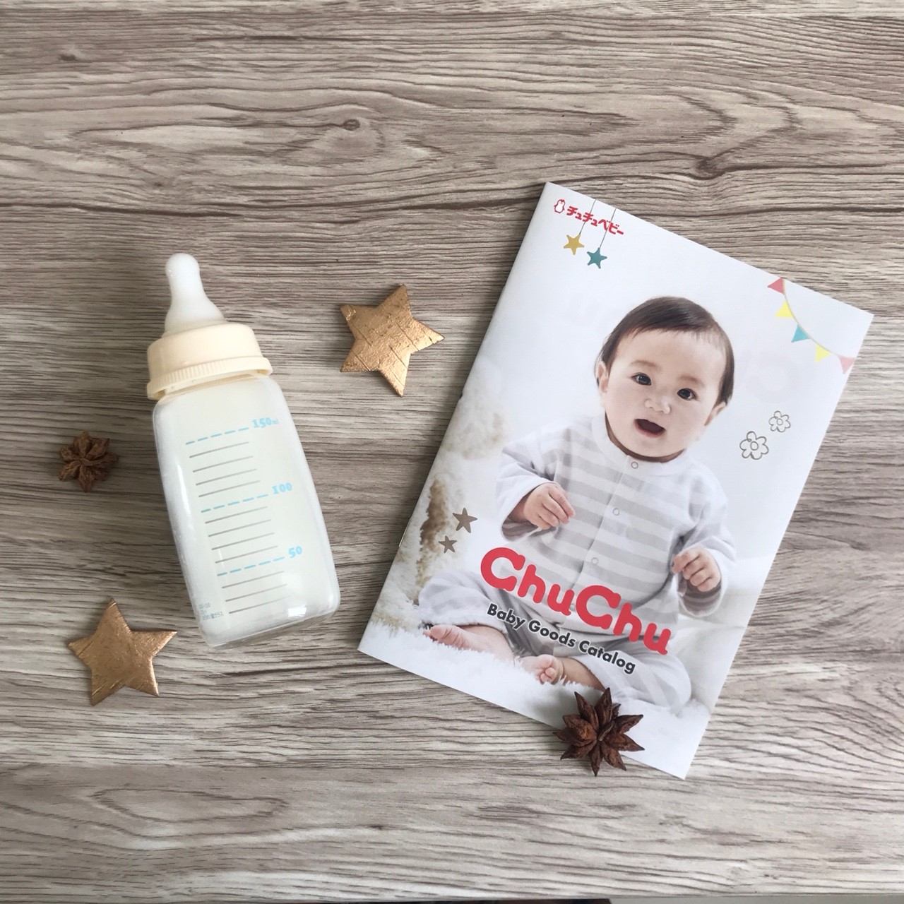 Bình Sữa Thủy Tinh Cổ Thường 240ml và 150ml ChuchuBaby