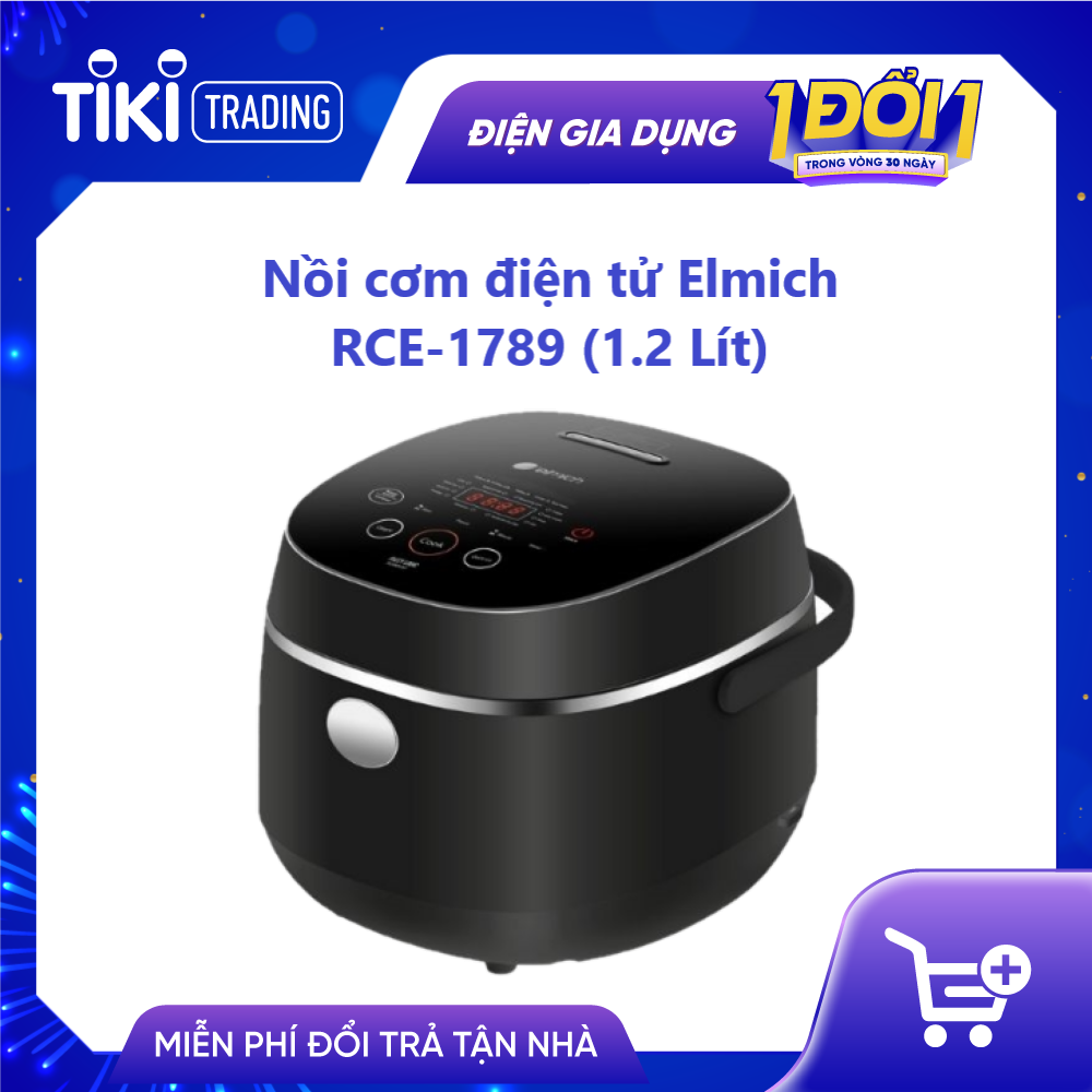 Nồi cơm điện tử Elmich RCE-1789 - Hàng chính hãng