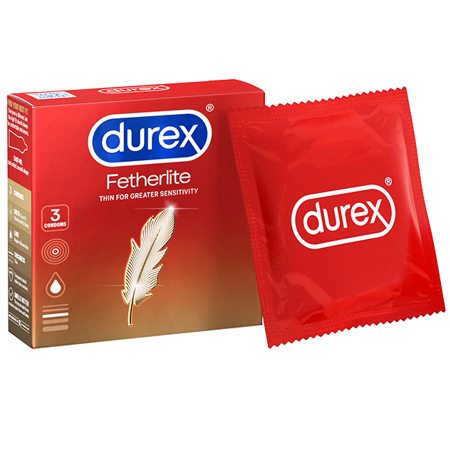 Bao cao su Durex Fetherlite Hộp 3 Bao