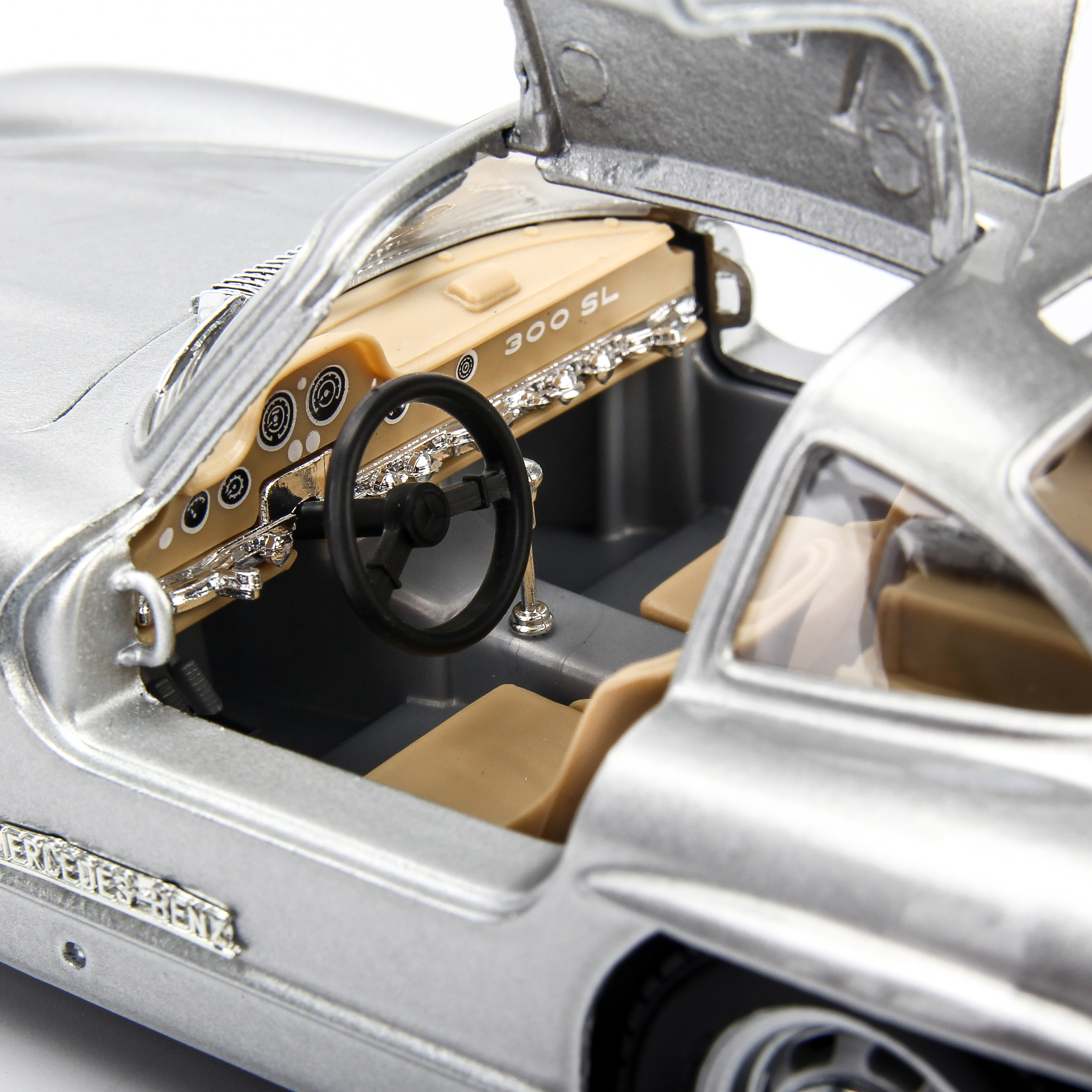 Mô Hình Xe Mercedes-Benz 300Sl 1954 Silver 1:24 Bburago-MH18-22023