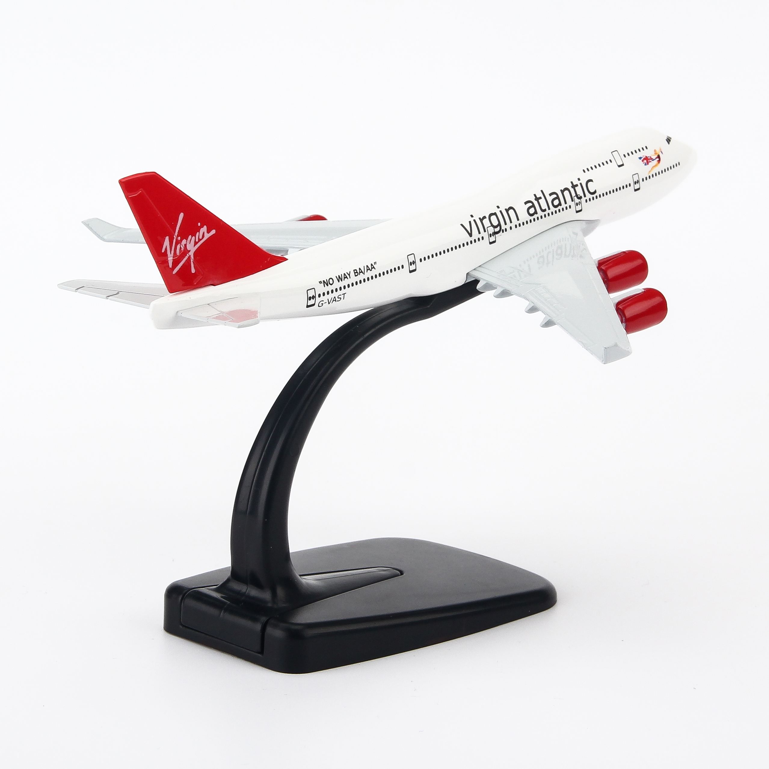 Mô Hình Máy Bay B747 VIRGIN ATLANTIC AIRWAYS EVERFLY 16CM