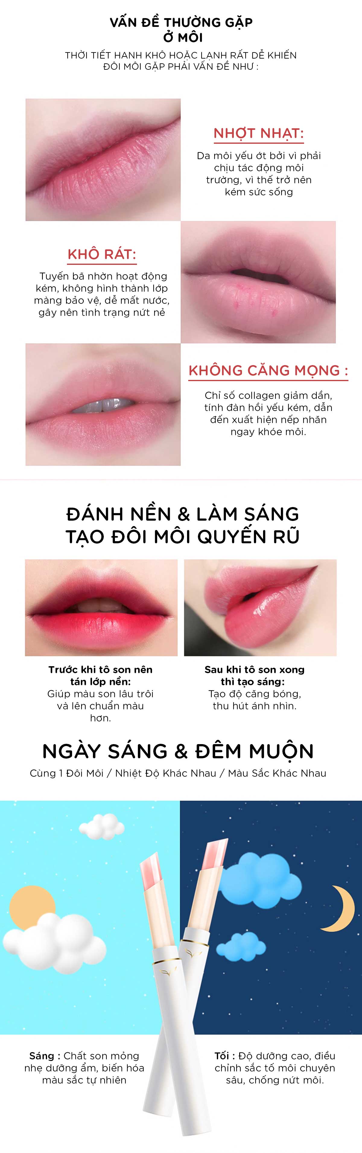 Son Gió Dưỡng Ẩm Và Bảo Vệ Môi FOX Moisturizing Lipstick 2.4g