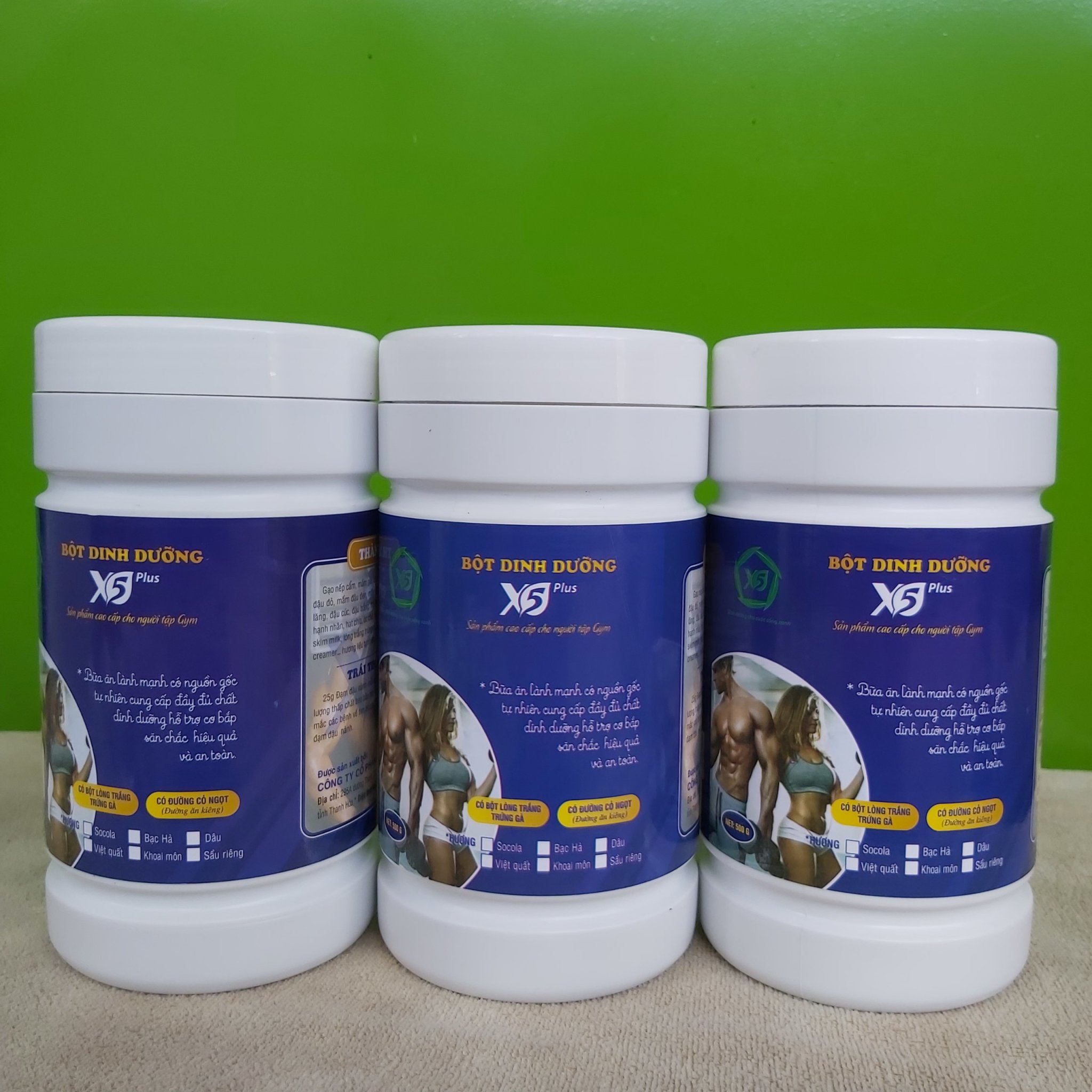 Bột dinh dưỡng X5 dành cho người tập thể thao: Có Lòng Trắng Trứng Đạm Whey Giúp Tăng Cơ, Giảm Mỡ (Ngũ cốc tập Gym- thể thao)