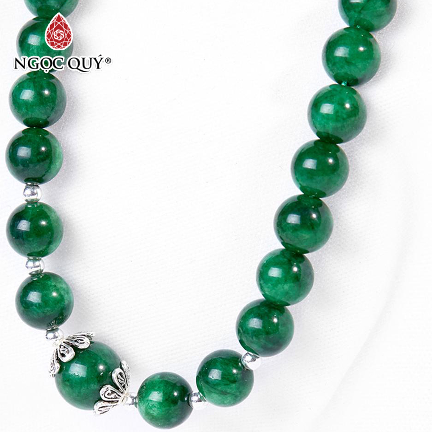 Chuỗi cổ đá thiên nhiên size hạt 8mm - Ngọc Quý Gemstones