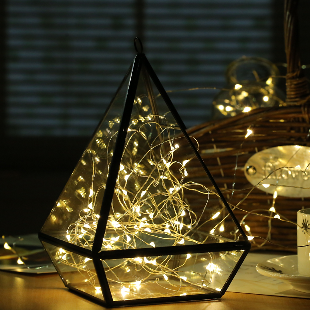 Dây Đèn Đom Đóm Chipsbling Fairy Light Dùng Pin