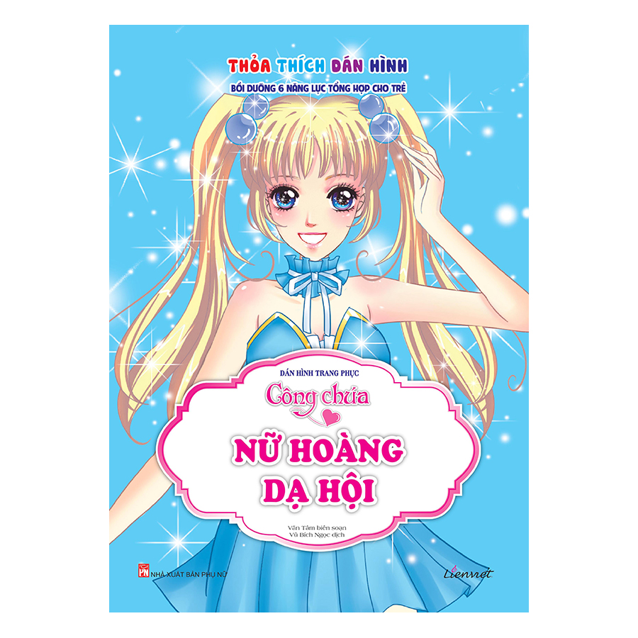 Dán Hình Trang Phục Công Chúa - Nữ Hoàng Dạ Hội