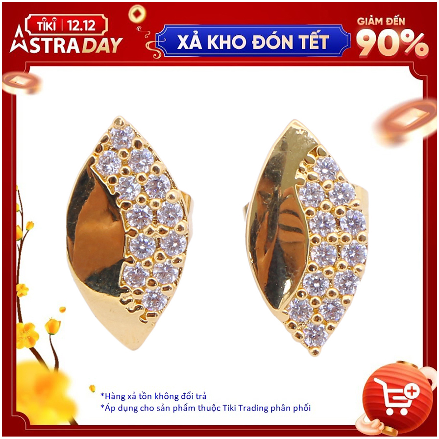 Bông Tai 22 Đẹp Accessories Họa Tiết Thanh Nhãn BCA-B01