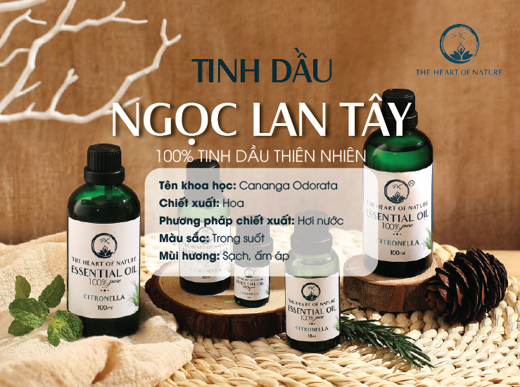 Tinh dầu cao cấp Ngọc Lan Tây PK