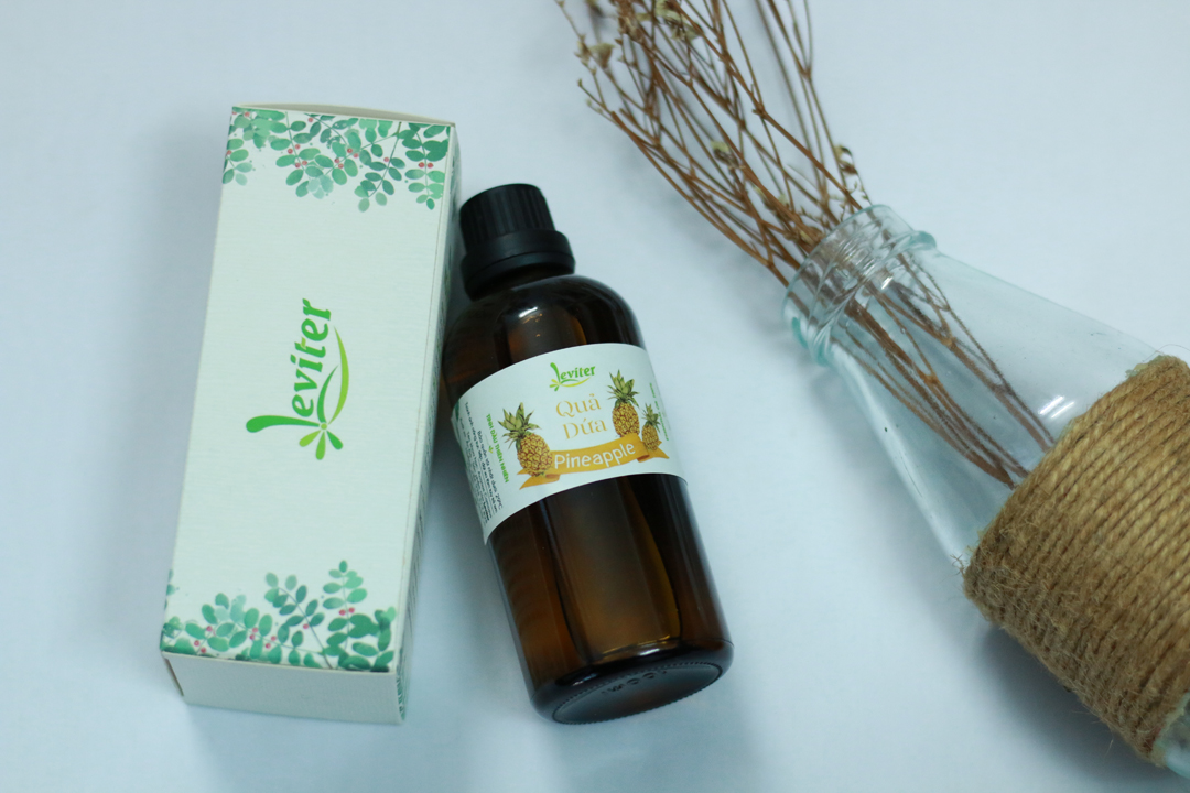 Tinh Dầu Thiên Nhiên Leviter Quả Dứa 100ml xuất xứ Ấn Độ