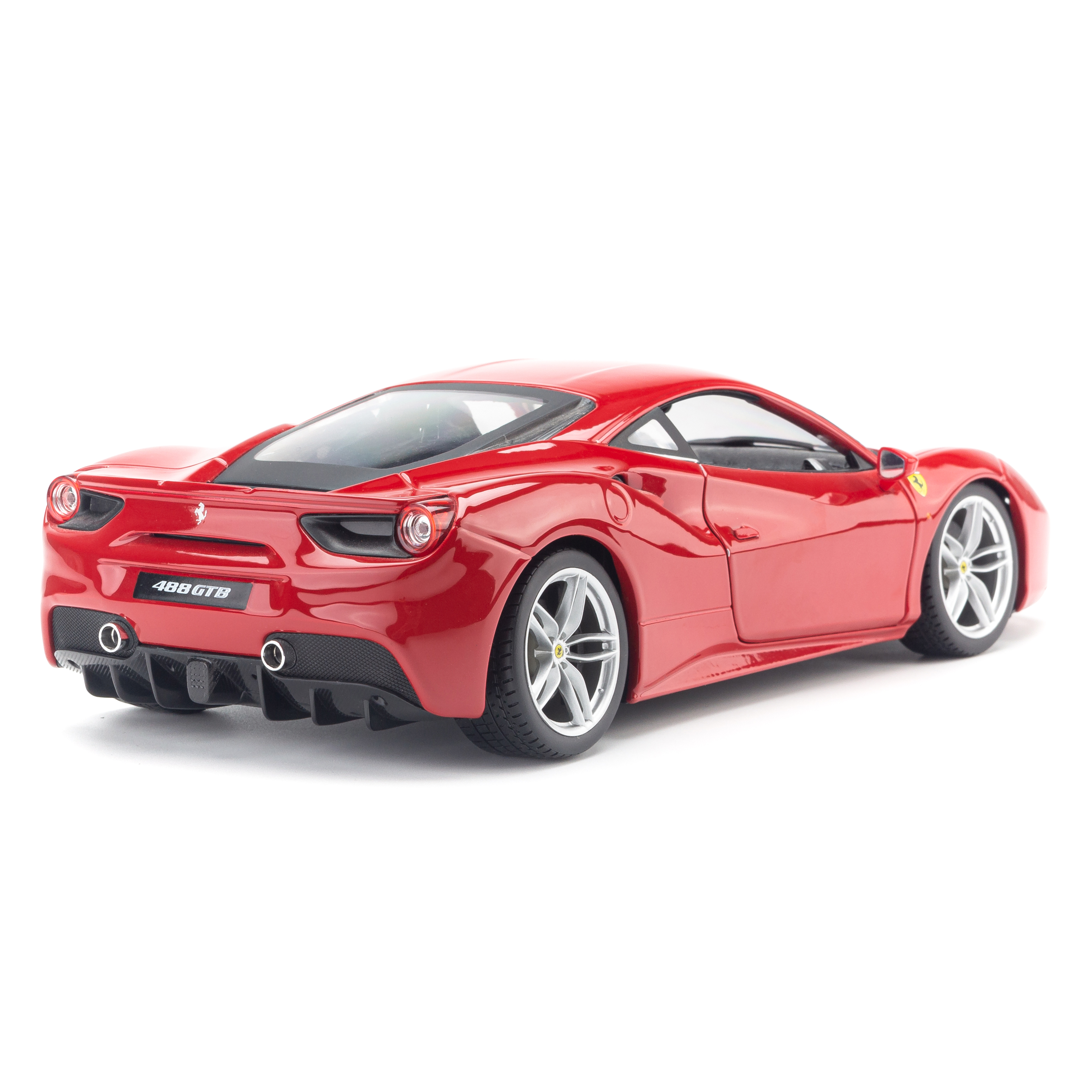 Mô Hình Xe Ferrari 488 GTB Red 1:18 Bburago - MH18-16008