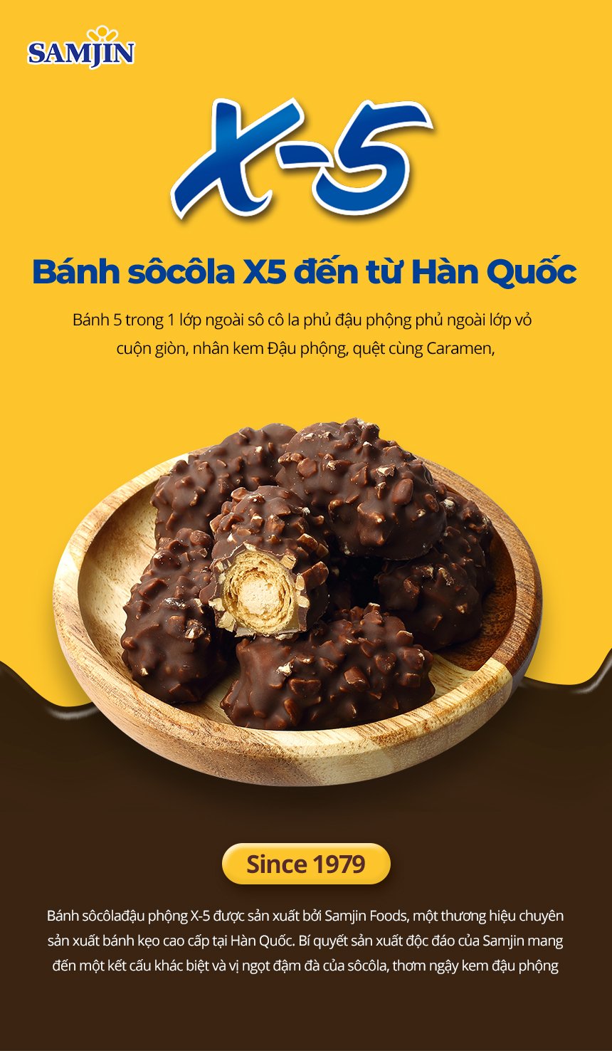 Bánh Socola X5 Hàn Quốc - Vị Chuối