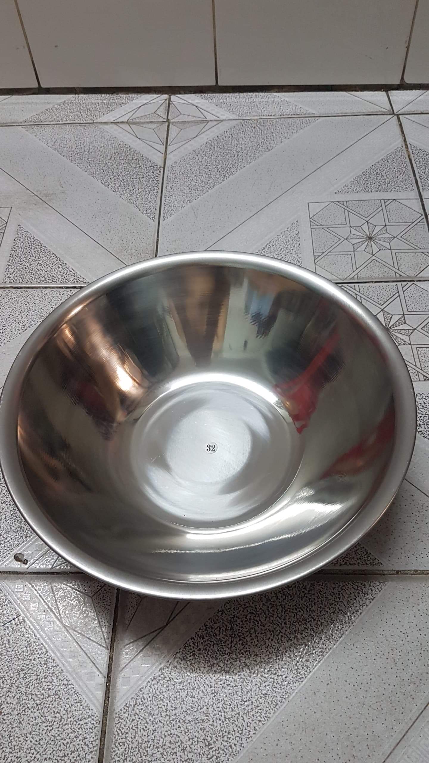 Bộ thau inox 10 cái từ 18cm đến 45cm