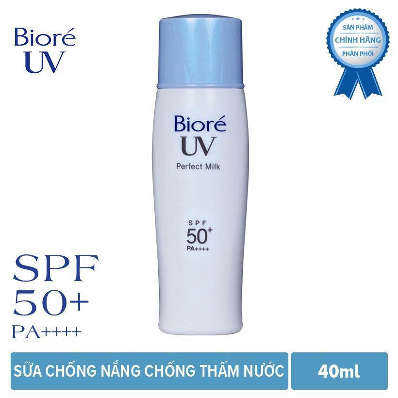 Sữa Chống Nắng Chống Thấm Nước Bioré (40ml)