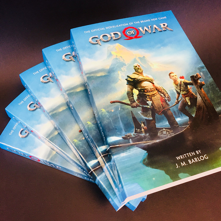 God of War (The Official Novelization of The Brand New Game) (J.M. Barlog)