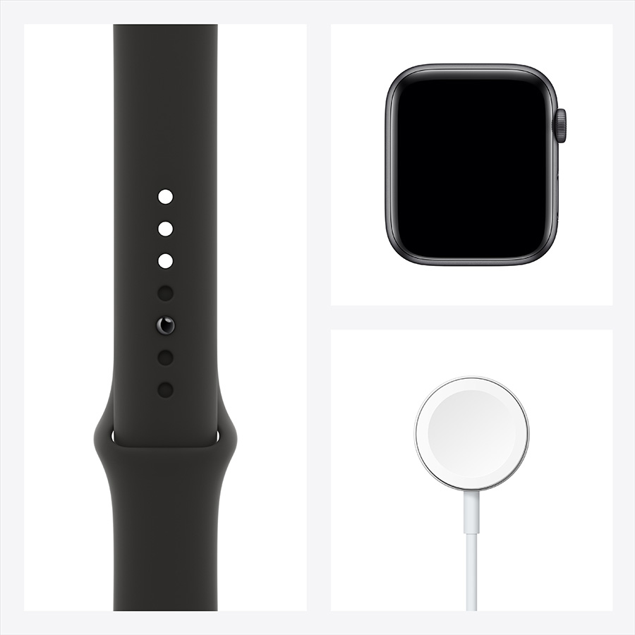 Apple Watch SE GPS Sport Band (Viền Nhôm, Dây Cao Su)