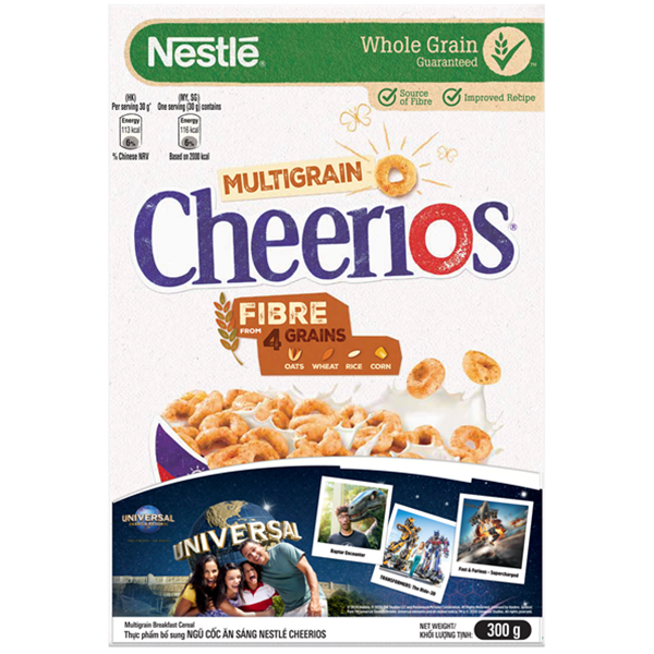 Ngũ cốc ăn sáng Nestlé CHEERIOS (300g)