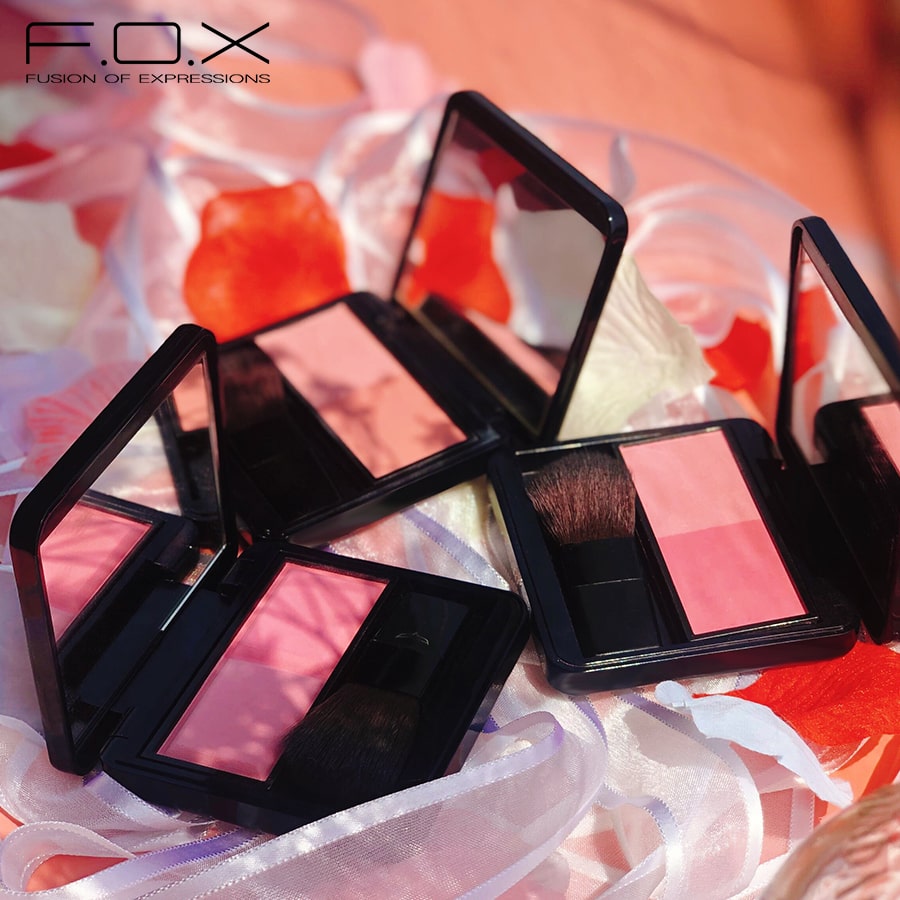 Phấn Má Hồng FOX 2 Màu Sang Trọng Luxuriant Impression Blush 7g